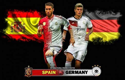بازی اسپانیا آلمان