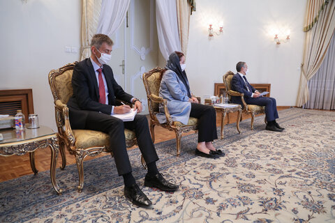 دیدار روحانی و وزیر خارجه سوئیس