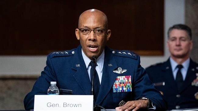 براون فرمانده نیروی هوایی آمریکا