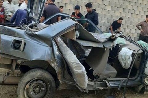 ۲ کشته و ۳ مصدوم در سقوط خودرو از پل شیبان اهواز - همشهری آنلاین