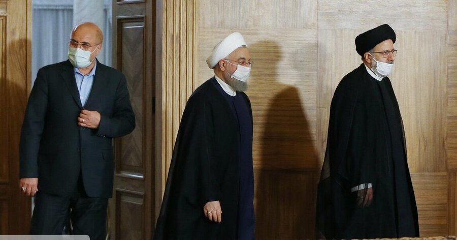 روحانی قالیباف رئیسی