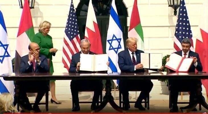 توافق صلح امارات اسرائیل
