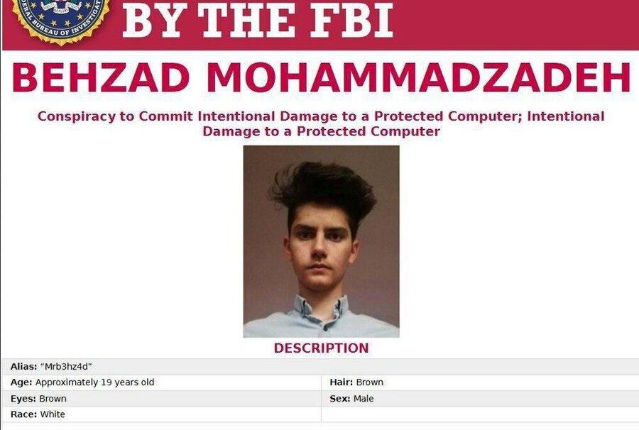 FBI یک جوان ایرانی را تحت تعقیب قرار داد