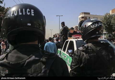 بازداشت اراذل و اوباش در تهران پارس