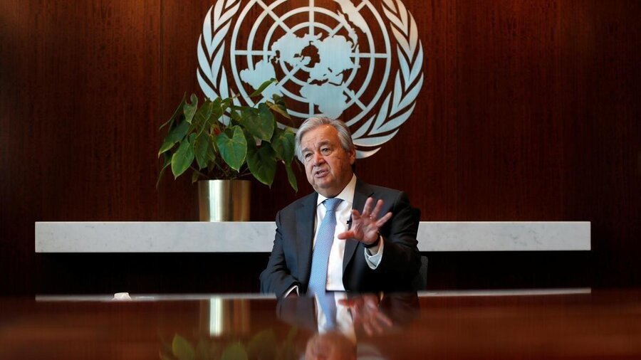 آنتونیو گوترش دبیرکل سازمان ملل متحد