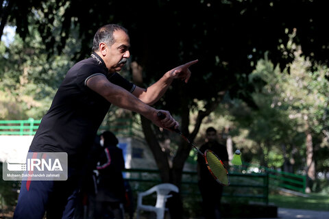 مسابقات بدمینتون پارکی در مشهد