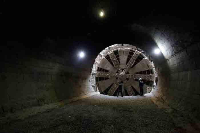 حفاري تونل مترو در ري شتاب گرفت