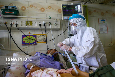 کرونا در بیمارستان الزهرا اصفهان