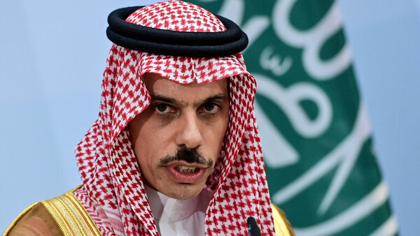 فیصل بن فرحان وزیر خارجه عربستان