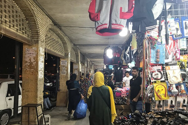 رزق حلال در فرهنگسرای آفتاب رواق بازار ساحلی