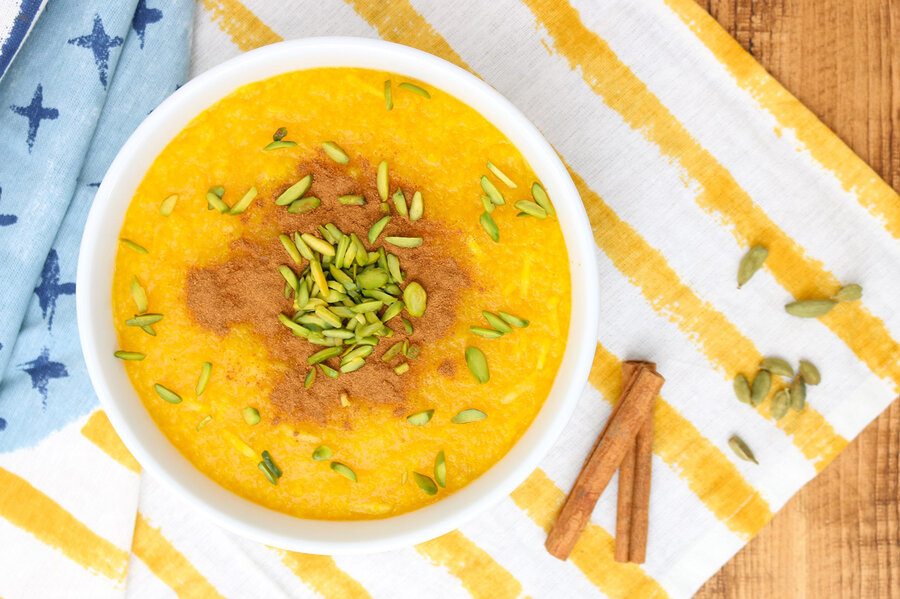 شله‌زرد - Persian Saffron Pudding, Sholezard - آشپزي - تغذيه