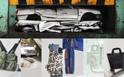 تصاویر | تولید البسه و جواهر با خودروهای اوراقی هیوندای