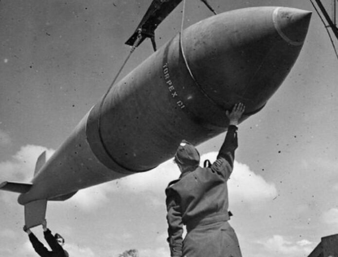 بمب بازمانده از جنگ جهانی دوم