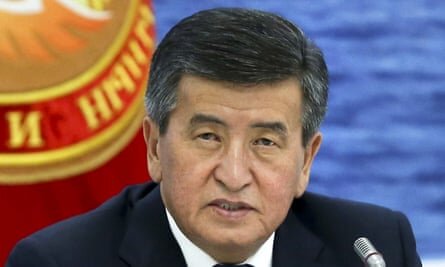 سورونبای جینبکوف رئیس جمهوری مستعفی قرقیزستان