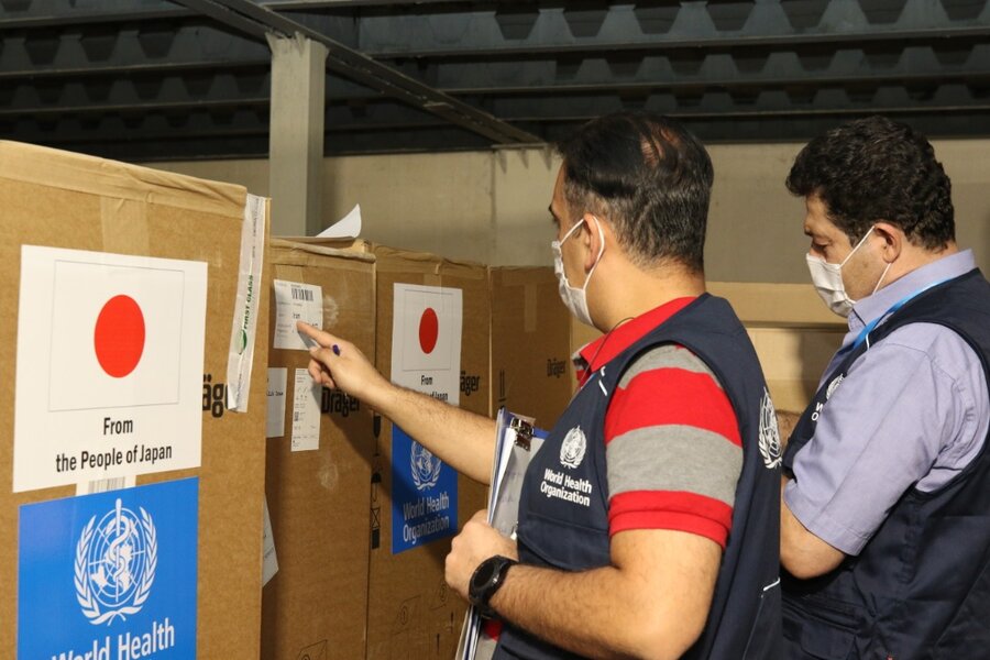 هدایای سازمان جهانی بهداشت - کرونا