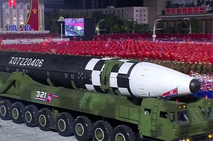 موشک هیولای کره شمالی