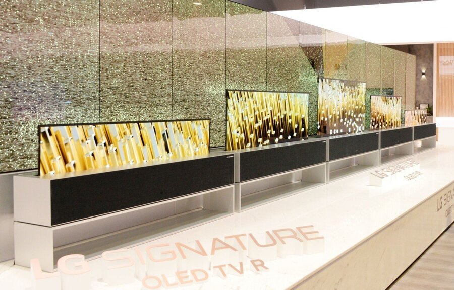rollable TV
