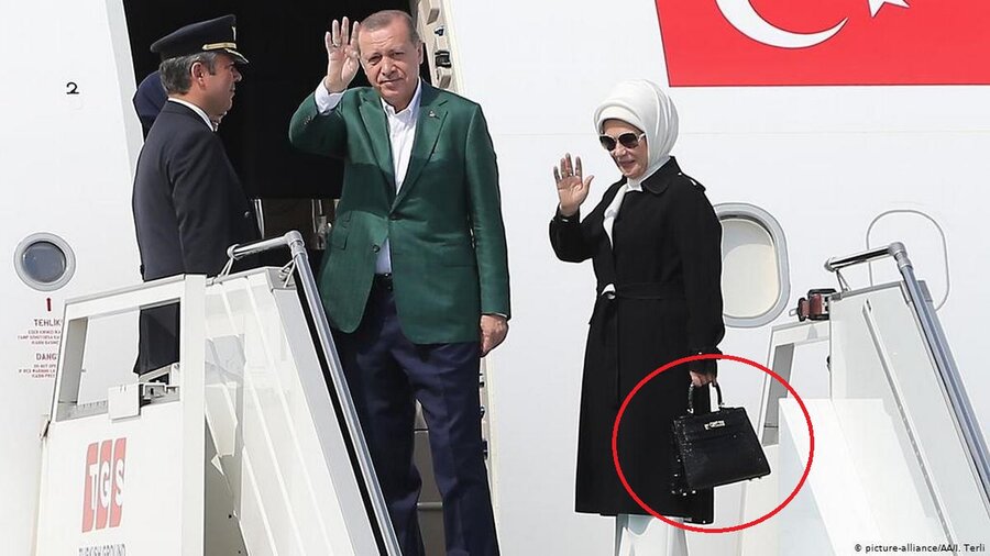 کیف هرمس - همسر اردوغان - ترکیه - Emine Erdogan