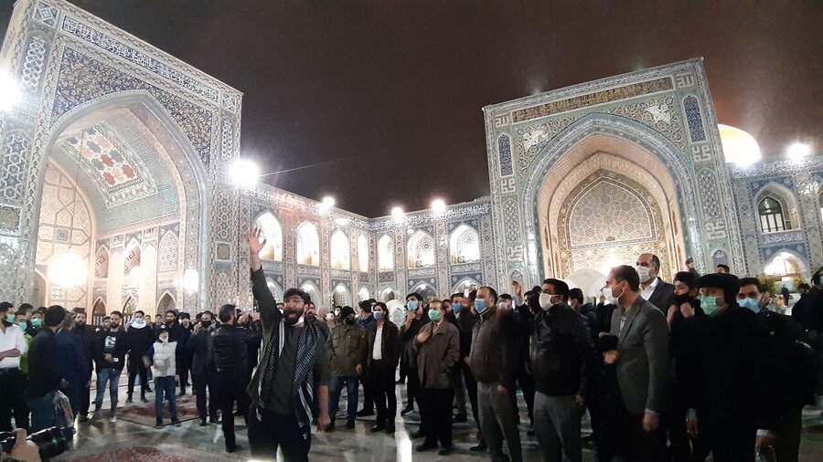 تجمع در مشهد