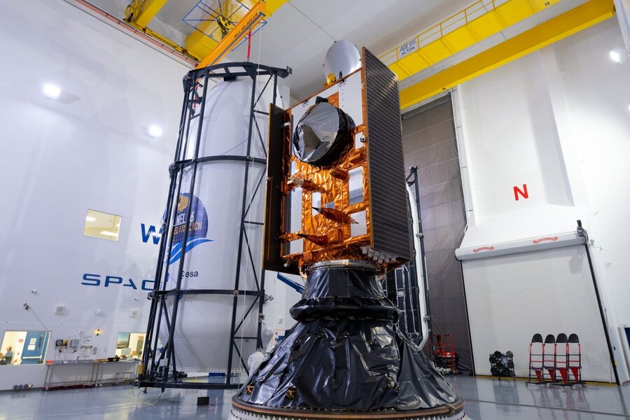 Sentinel-6 Michael Freilich ocean-mapping satellite