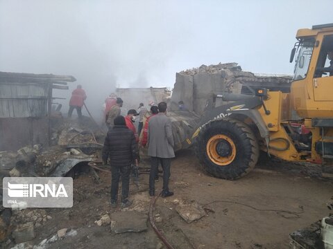 انفجار کارگاه غیرمجاز گاز ال‌پی‌جی