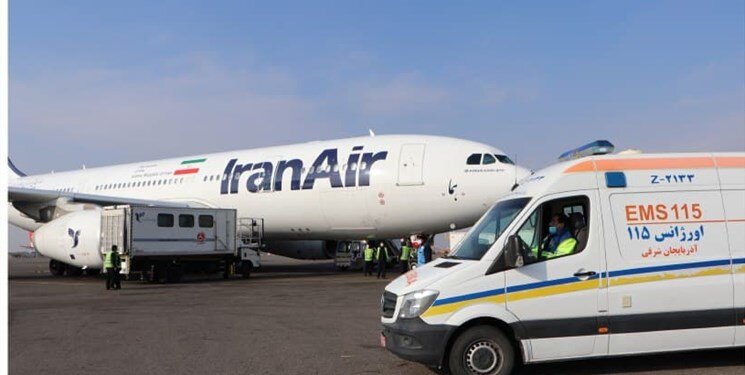 فرود اضطراری هواپیما ایران ایر در تبریز