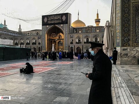 بازگشایی محدود روضه منوره حرم حضرت رضا(ع)