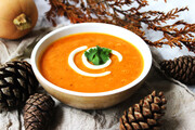 طرز تهیه سوپ کدو حلوایی | سوپی برای درمان سرماخوردگی و تقویت قوای جسمی