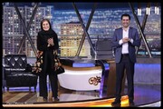 لحظه ورود بانوی سینمای ایران به استودیو همرفیق | رفتار قابل ستایش شهاب حسینی را ببینید