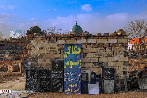 بازار داغ سنگ قبر در روزهای سرد کرونایی