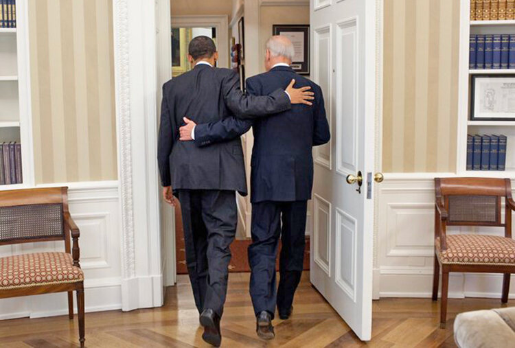 باراک اوباما با انتشار یک عکس ریاست جمهوری بایدن را تبریک گفت | حالا نوبت توست