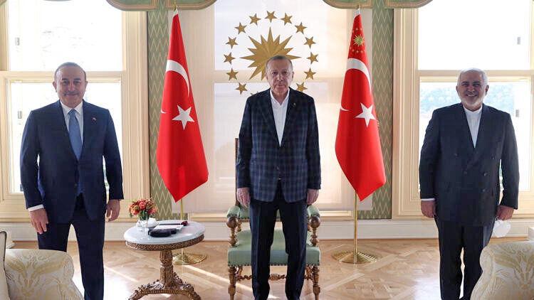 ظريف و رجب طيب اردوغان