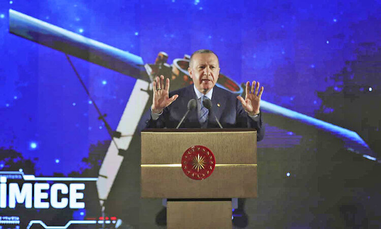 برنامه فضايي اردوغان