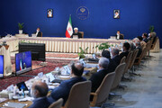 عکس | آخرین جلسه هیات دولت دوازدهم |  روایتی از آخرین جلسه  دولت روحانی