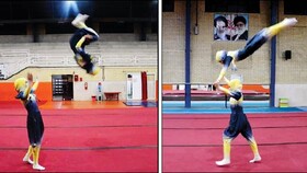 ژیمناستیک زنان؛ یک‌قدم تا صحنه جهانی