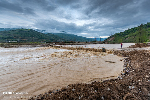 حال پریشان رودخانه« تجن»