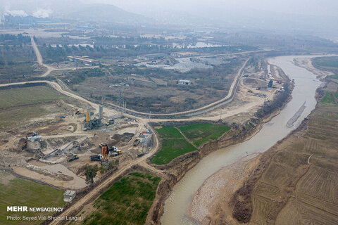 حال پریشان رودخانه« تجن»