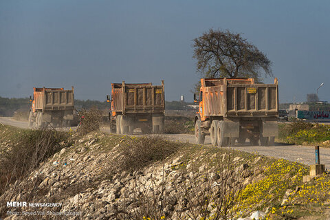 حال پریشان رودخانه« تجن»