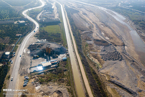 حال پریشان رودخانه« تجن»