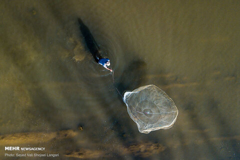 حال پریشان رودخانه« تجن»
