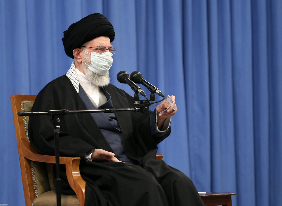 رهبری در دیدار با مجلس خبرگان