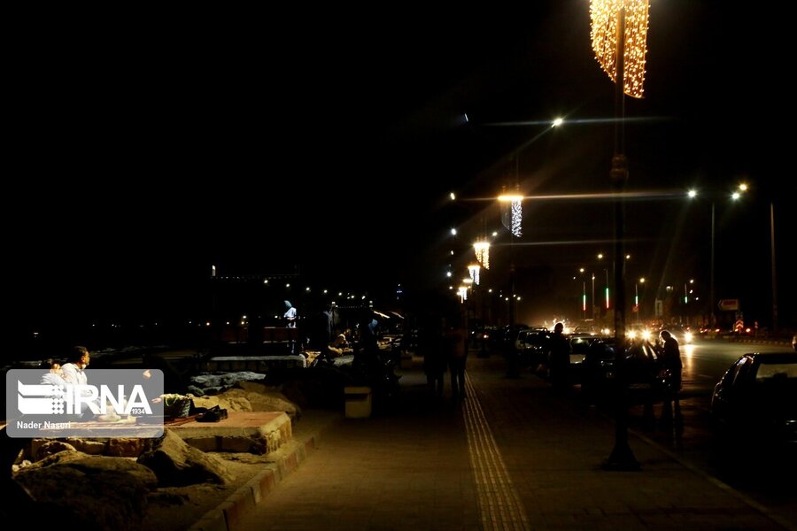 شب‌های روشن ساحل بندرعباس