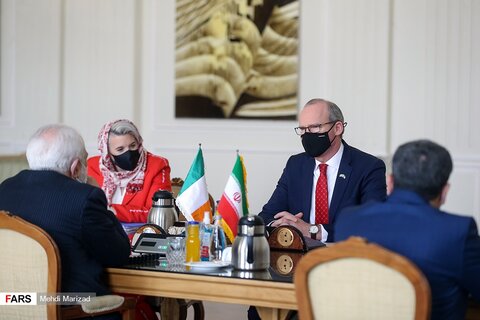 دیدار وزیران امور خارجه ایرلند و ایران