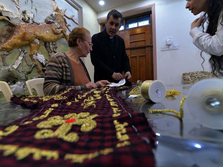 تصاویر ا بازدید پاپ از موصل و کلیسای طاهره ا نباید در برابر تروریسم سکوت کرد