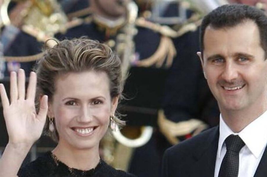 بشار اسد و همسرش کرونا گرفتند