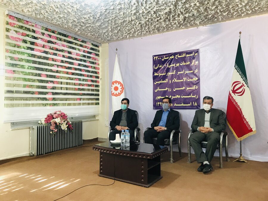 مراسم افتتاح 48 مرکز مثبت زندگی در همدان