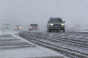 برف و باران در جاده‌های ۶ استان | ۱۱ جاده مسدود است