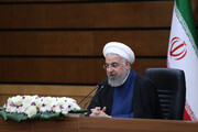 عکس | عیادت حسن روحانی از وزیرش که در بیمارستان بستری شده است