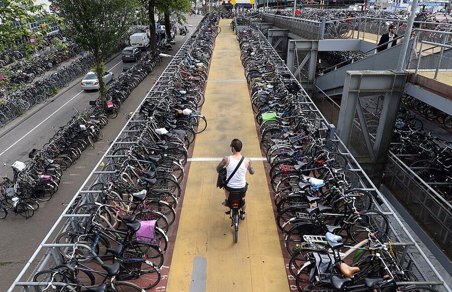 پاداش مالی هلند به شهروندان دوچرخه سوار 