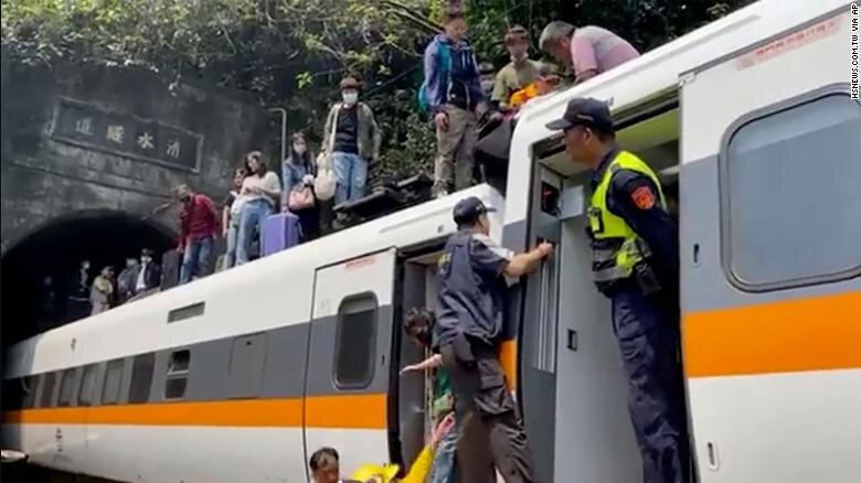 حادثه قطار تايوان